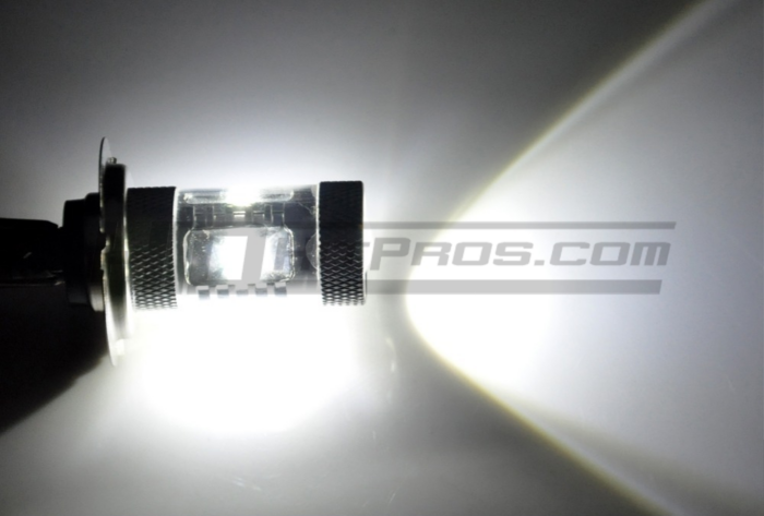 H7 Pure White 30W High Power CREE LED Bulb