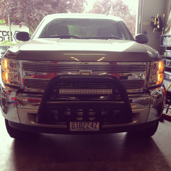 Chevrolet Silverado 22 Inch Dual Row Flood LED Light Bar