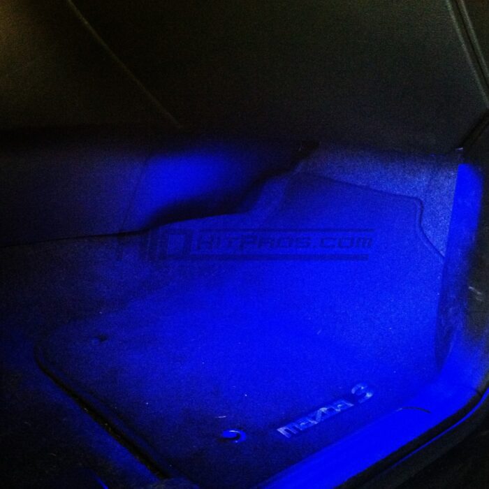 Blue LED Footwell Underbody Strip Lighting