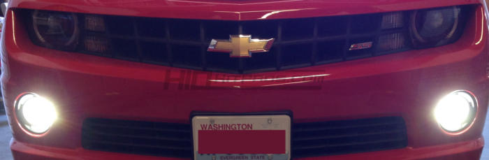 Chevy Chevrolet Camaro SS RS LED CREE High Power LEDs DRL Fog Lights Replacements