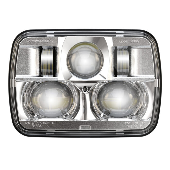 Chrome 5x7 BiLED Headlamp