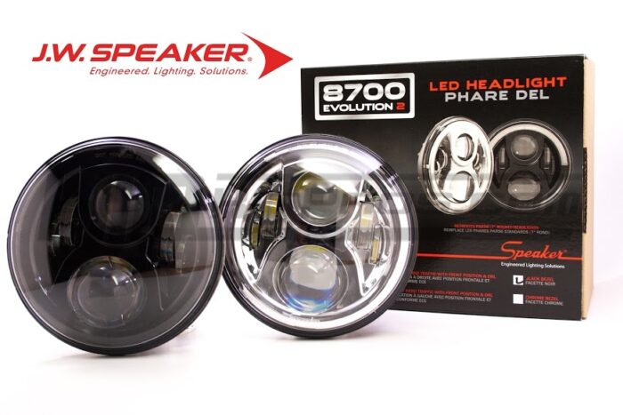 JW Speaker 8700 Evolution 2 LED 7 Headlight