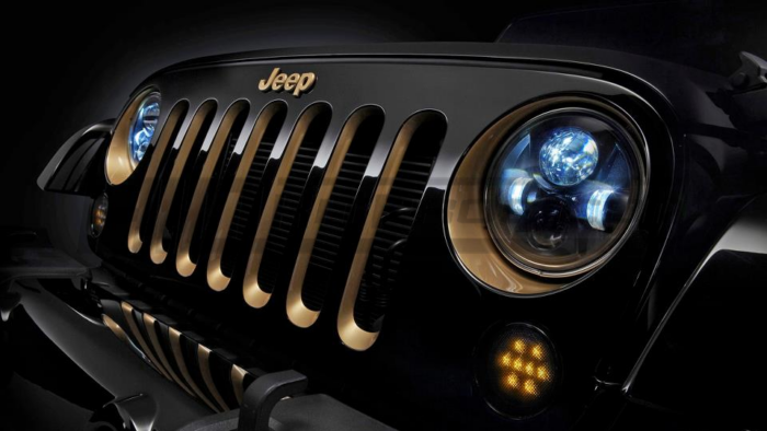 Jeep JK Dual High Low LED Sealed Converison Headlights 7 Inch Round