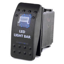 ARB Style Blue LED Rocker Switch - Many Sayings!