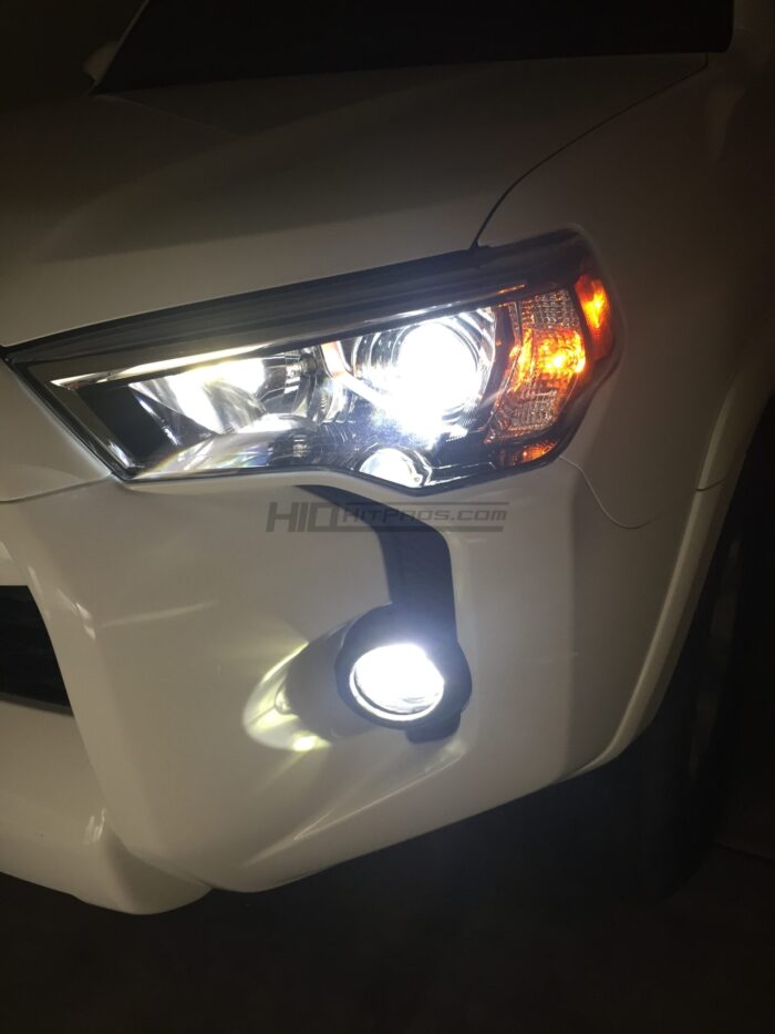 Toyota 4Runner with Morimoto XB35 65000k Headlights and Morimoto XBLED Fog Lamps