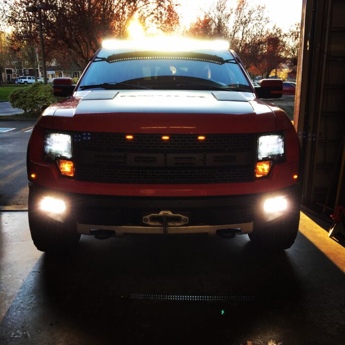 Ford Raptor Roof Mounted 54" Curved LED Light Bar