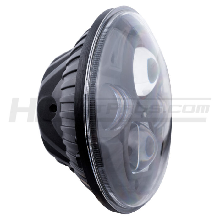 6024 Black LED Headlight
