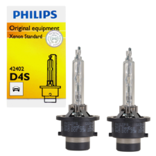 D4S 4200k: Philips 42402 OEM Xenon HID Bulbs
