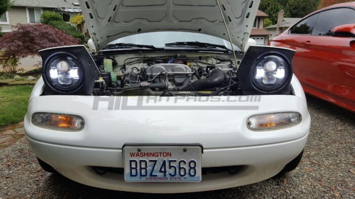 Mazda Miata 7" Round LED Headlights