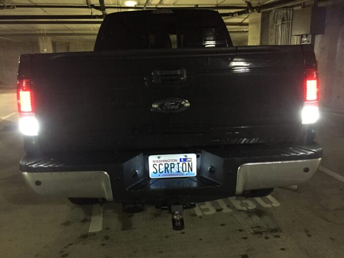 2014 Ford Super Duty F350 30w High Power CREE LED Reverse Lights