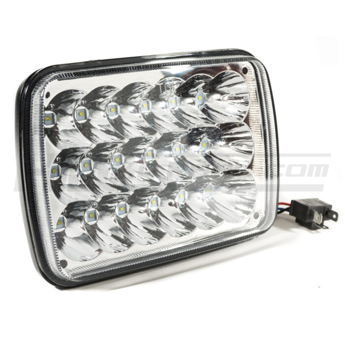 5x7 LED Headlamp Conversion