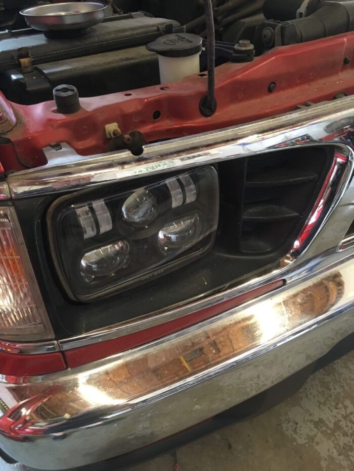 5x7 Bi-LED CREE Sealed Beam Conversion Headlights 5x7 Bi-LED CREE Sealed Beam Conversion Headlights
