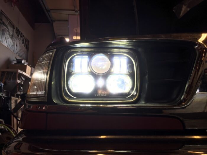 5x7 LED Low High DRL DOT Approved Headlight 5x7 LED Low High DRL DOT Approved Headlight