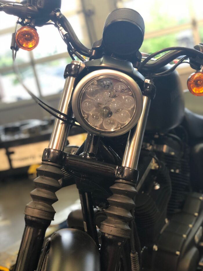 5-3/4 Bi-LED Plug and Play LED Sealed Beam Conversion Harley