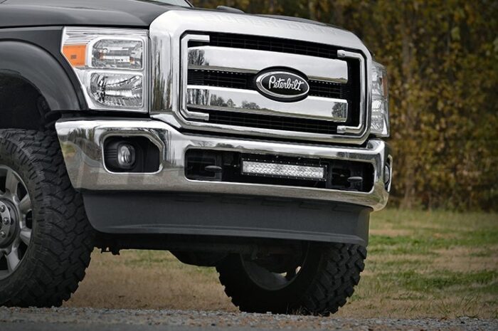 20 Inch Dual Row LED Light Bar Mount Ford Super Duty by HID Kit Pros
