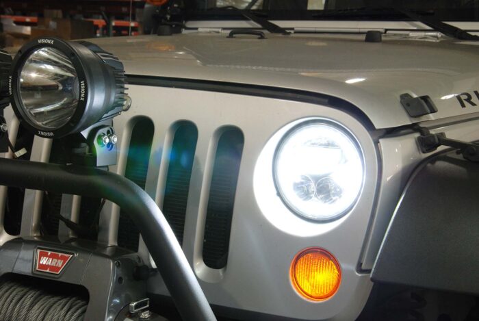VisionX Vortex Sealed Beam 7 Inch Round