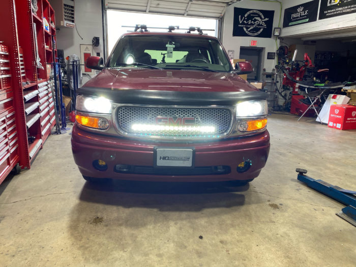 Yukon HID Headlights LED Light Bar