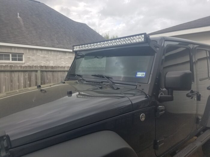 50 Inch Jeep JK Light Bar Brackets
