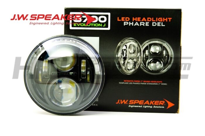 JW Speaker 8700 Evolution J Jeep Wrangler LED Headlights 2