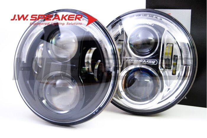 JW Speaker 8700 Evolution J Jeep Wrangler LED Headlights 5