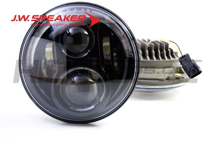 JW Speaker 8700 Evolution J Jeep Wrangler LED Headlights 6
