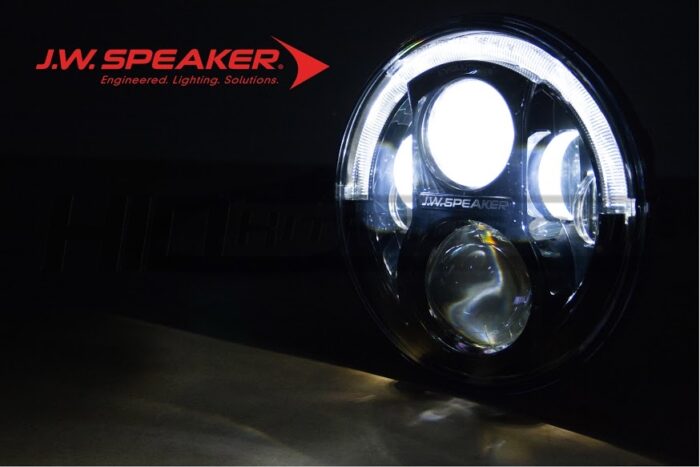 JW Speaker 8700 Evolution J Jeep Wrangler LED Headlights 7