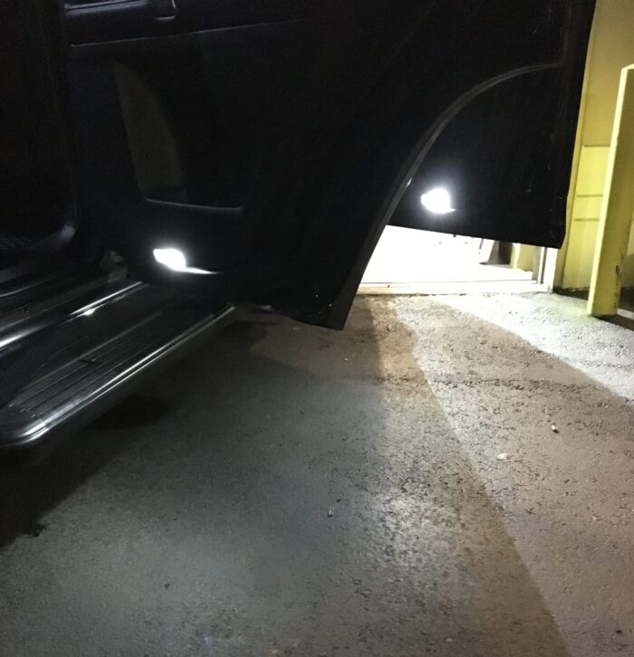 Toyota 4Runner Pure White LED Door Puddle Lights