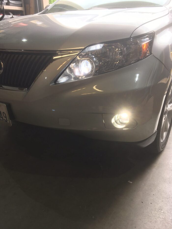 Lexus RX HYLUX HID Low Morimoto XB LED Fog