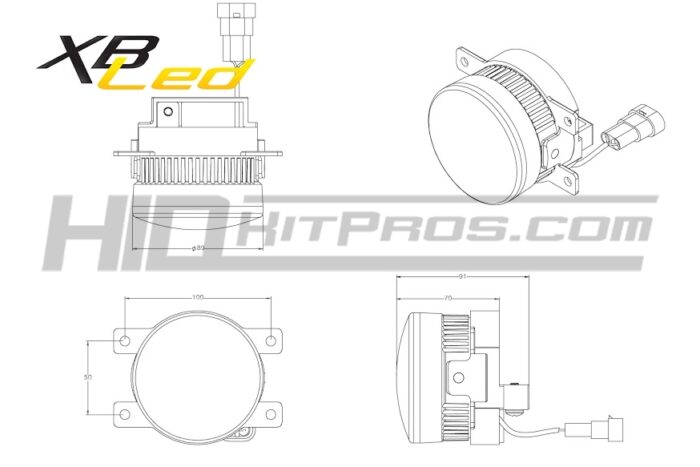 Morimoto XB LED Type S Fog Lights 8