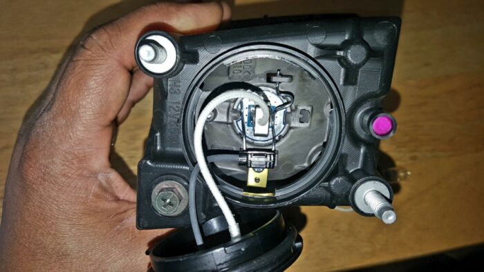 LumaWerx H3 Philips LED Fog Light Bulb Installed