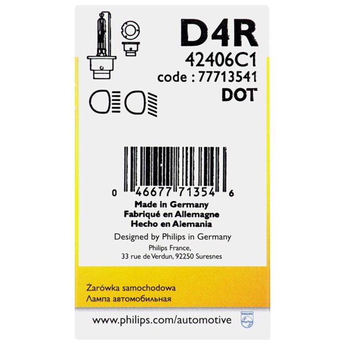 Genuine Philips 42406 HID Xenon Bulb