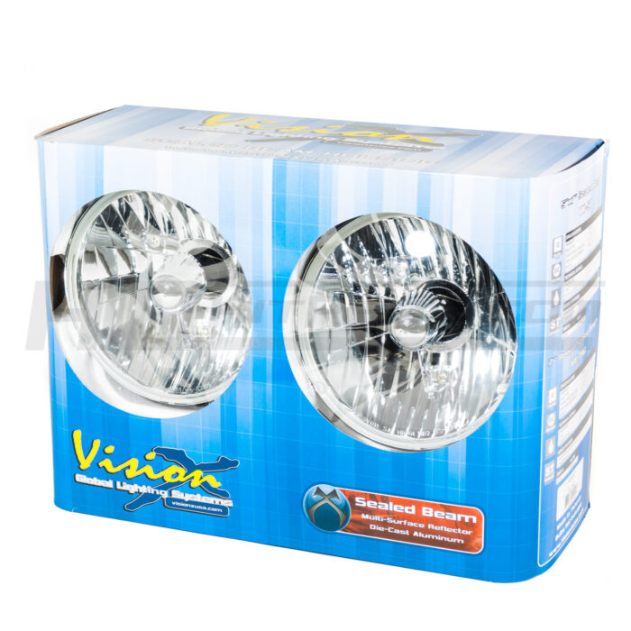 VX7RD 7" Round Sealed Beam Conversion by VisionX
