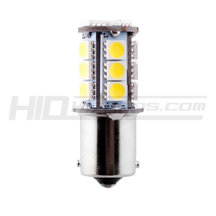 1156 BA15S 18 SMD 5050 LED Bulb Side View