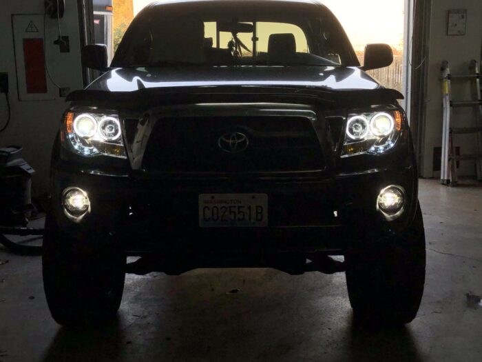 6000k HYLUX HID Low Beams with XB Fog Lights