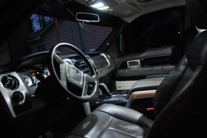 2009 2010 2011 2012 2013 2014 Ford F150 LED Interior Lighting Package