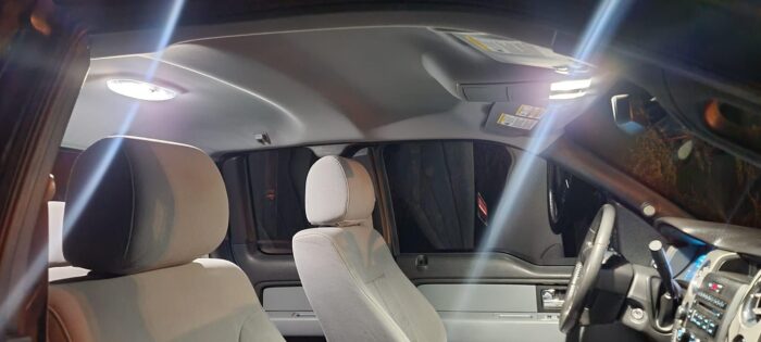 Ford F150 Pure White LED Map Dome Lights