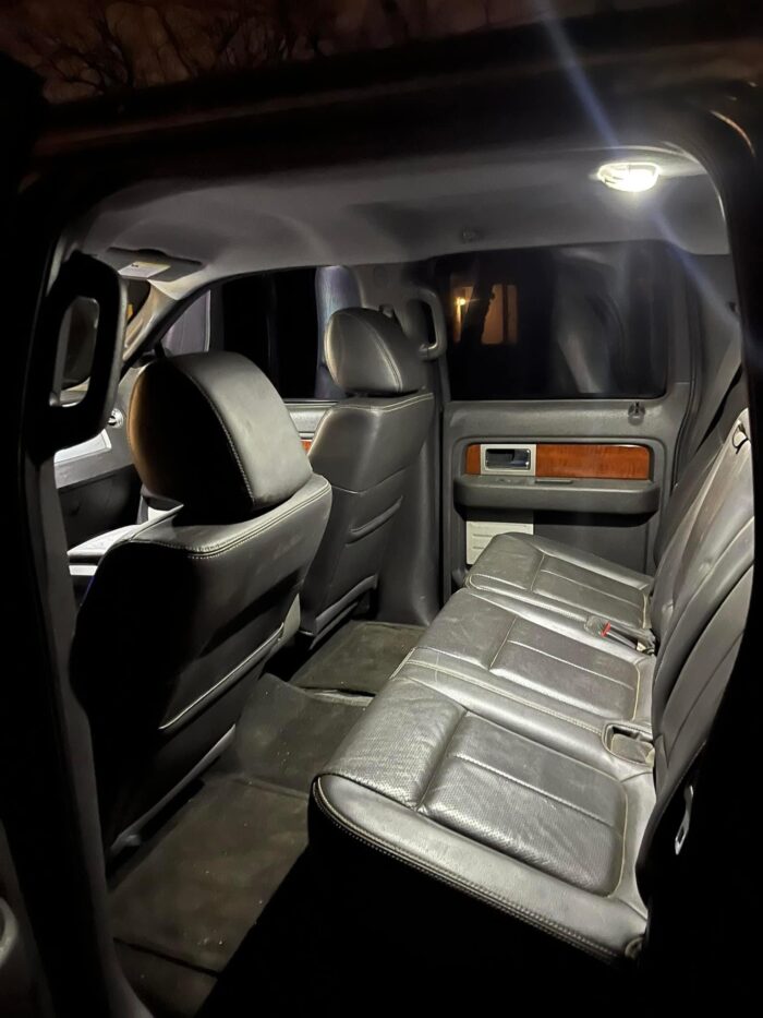 F150 White Rear Dome LEDs