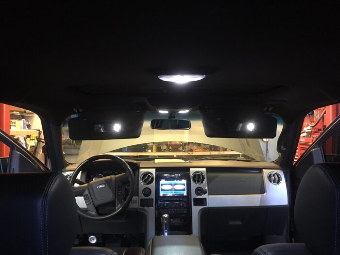 Cool White F150 LED Interior Package Kit