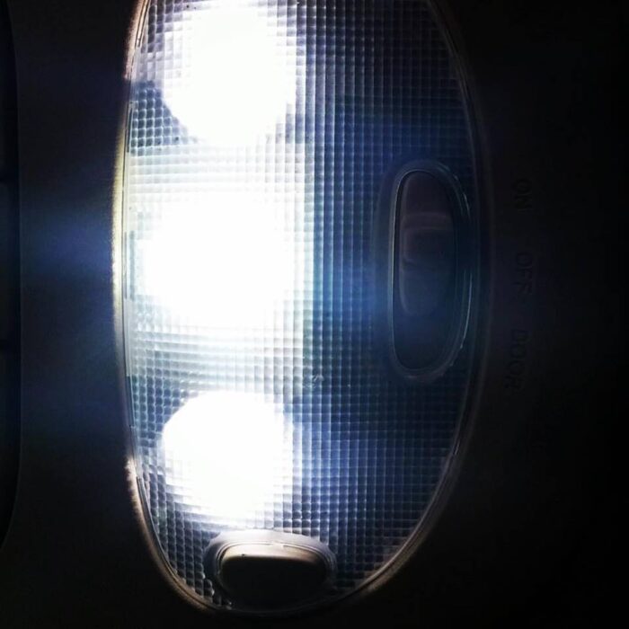 Pure White F150 LED Interior Map Dome Lights