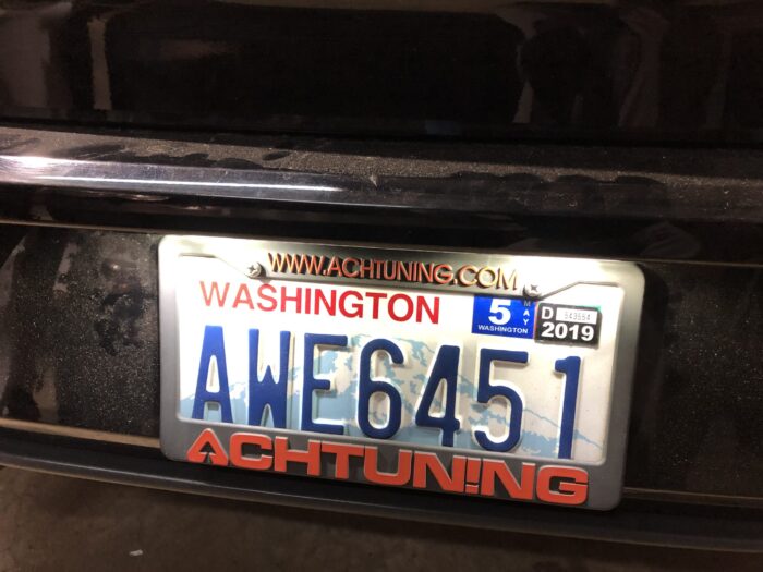 LumaWerx Volkswagen LED License Plate Assembly