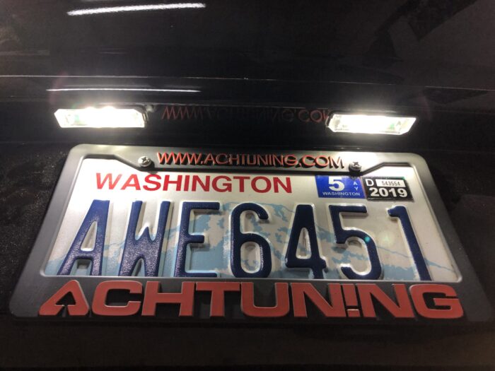 Volkswagen Error Free LED License Plate Assembly