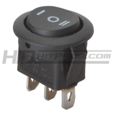 Universal Dual Black Rocker Switch
