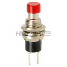 Momentary Push Button Switch Red - Small