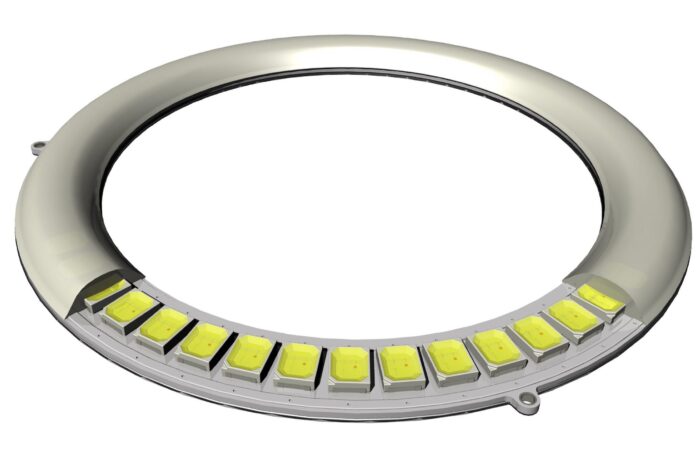 Profile Pivot LED Halo Coating