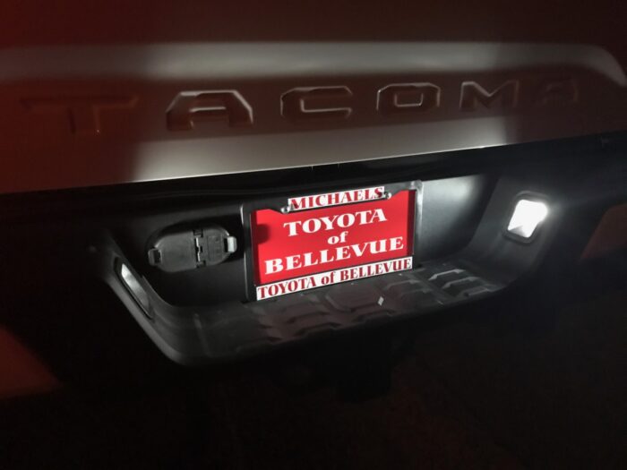 Toyota Tacoma LED License Plate Lights