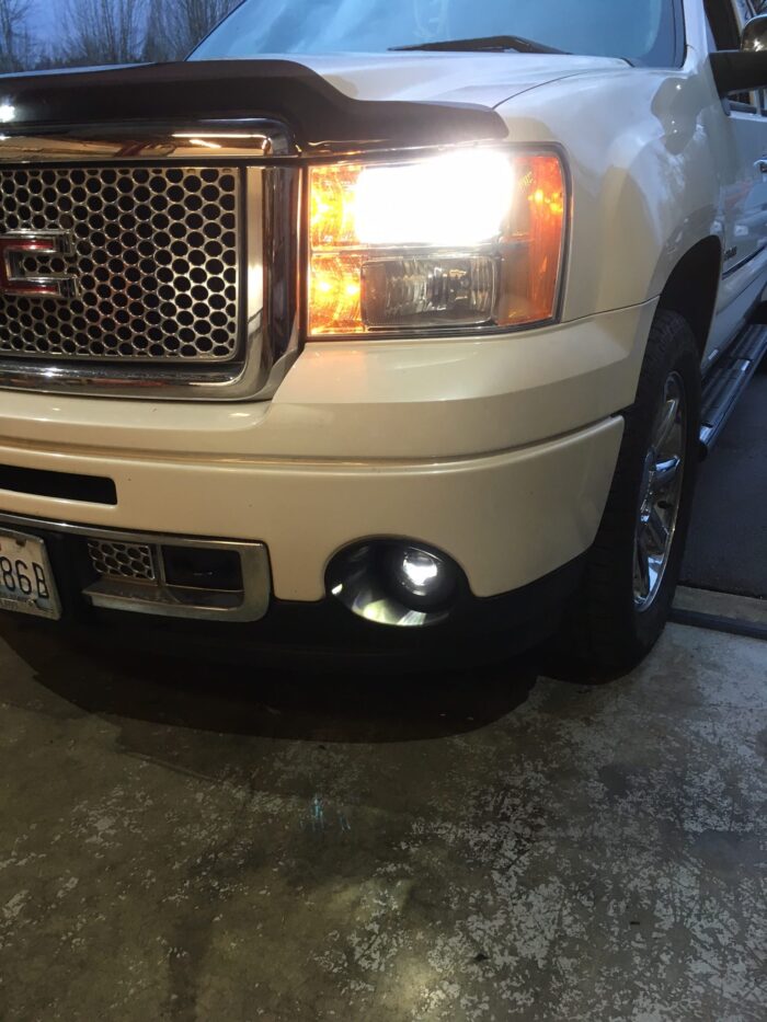 5000K HYLUX Low Beams Morimoto XB Fog Lights GMC Sierra 2012