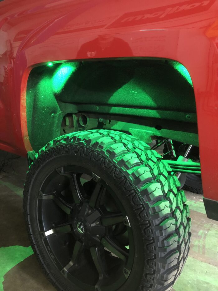 Green RGB Rock Light Kit