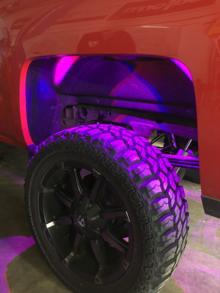 Purple Pink RGB Rock Light Kit