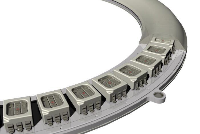 Profile RGB SMD LED Halo Chips