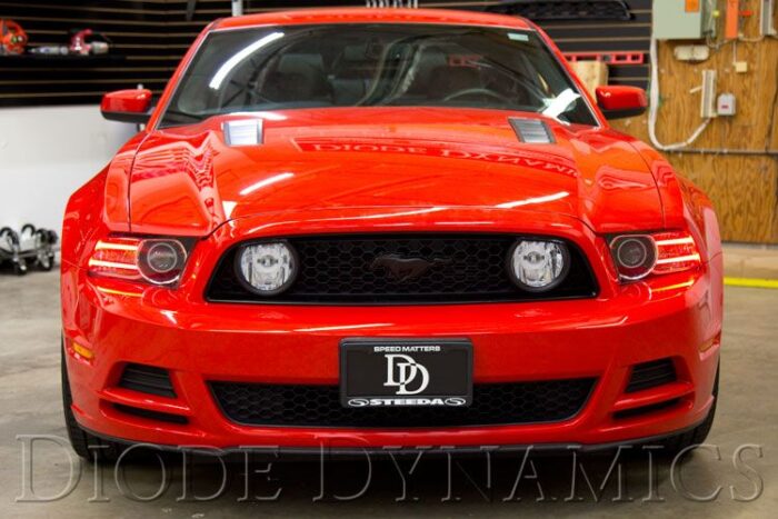 Red Mustang LED Halos